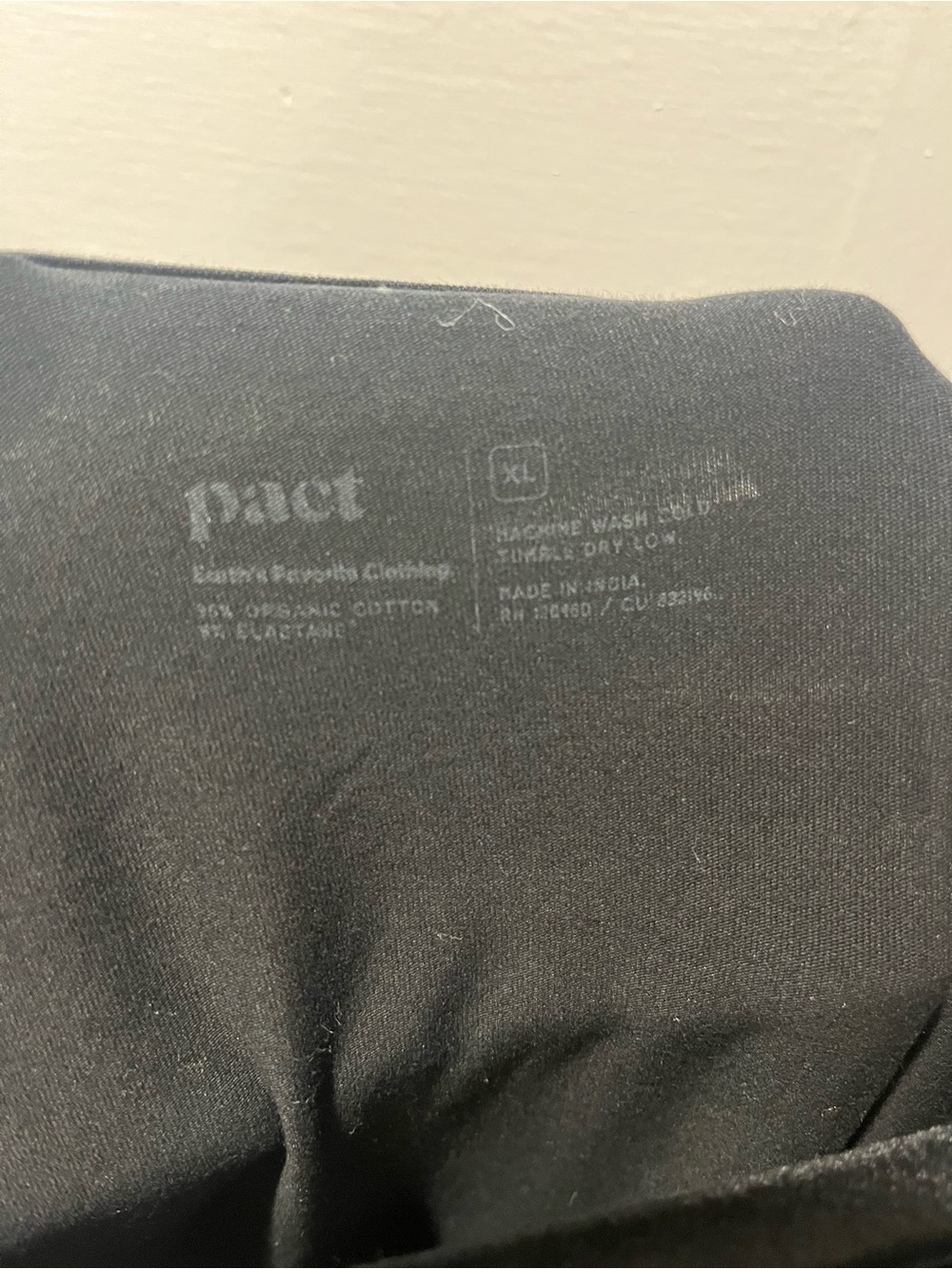 Pact Black Midi Dress with Scoop Neck - Picture 2 of 2